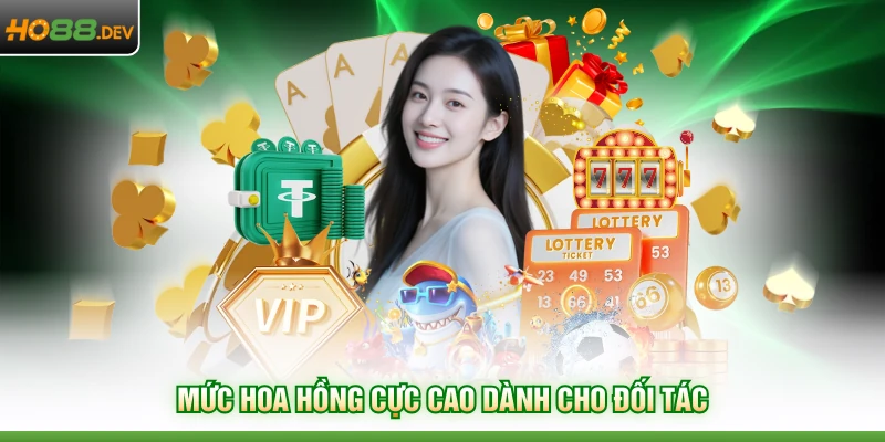 Đại Lý HO88 4 Mức hoa hồng cực cao dành cho đối tác